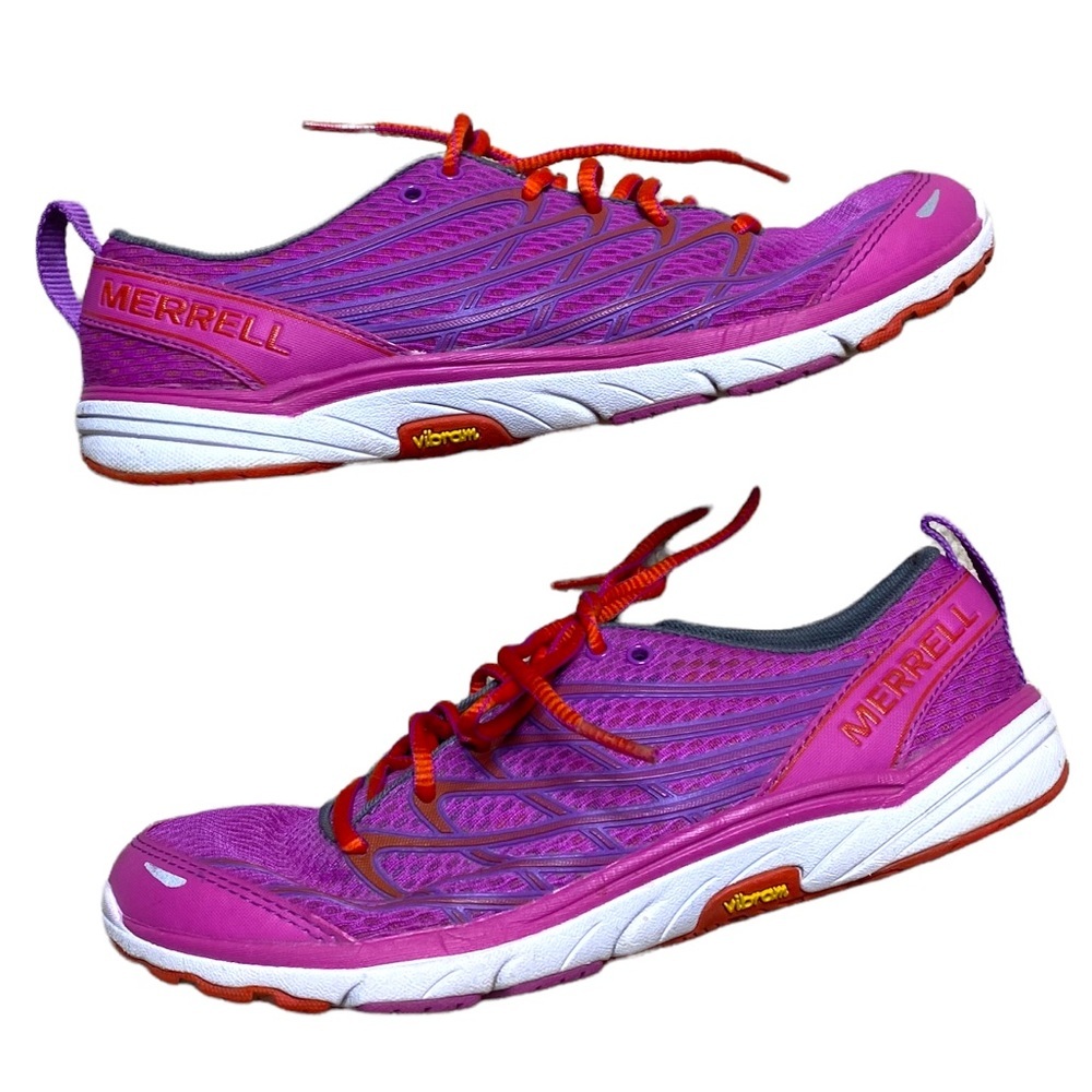 Merrell Performance Wear Vibram Sneakers Purple Pink Size 6.5